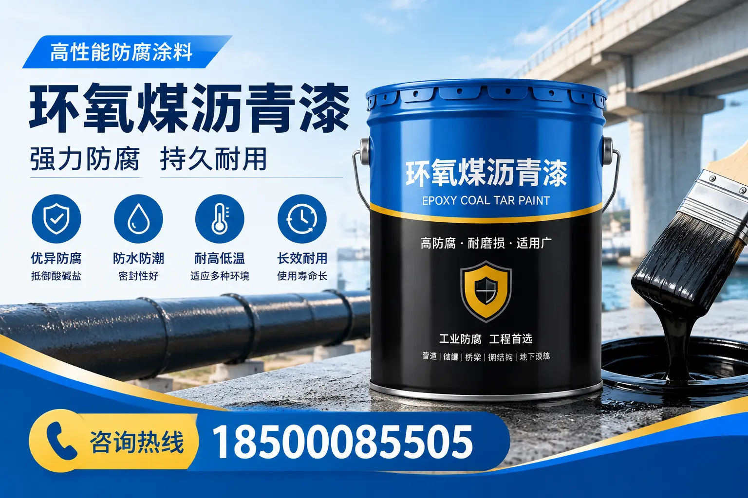 环氧煤沥青漆使用中的常见问题解答，潍坊用户必看